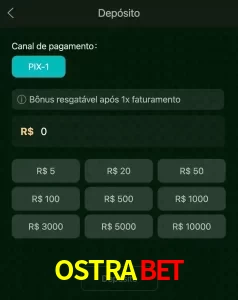 deposits OSTRABET